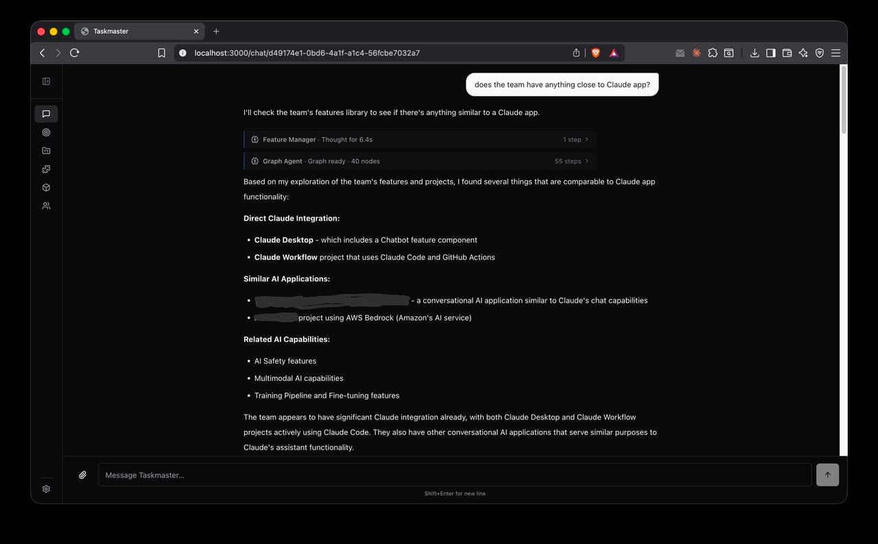 Taskmaster screenshot
