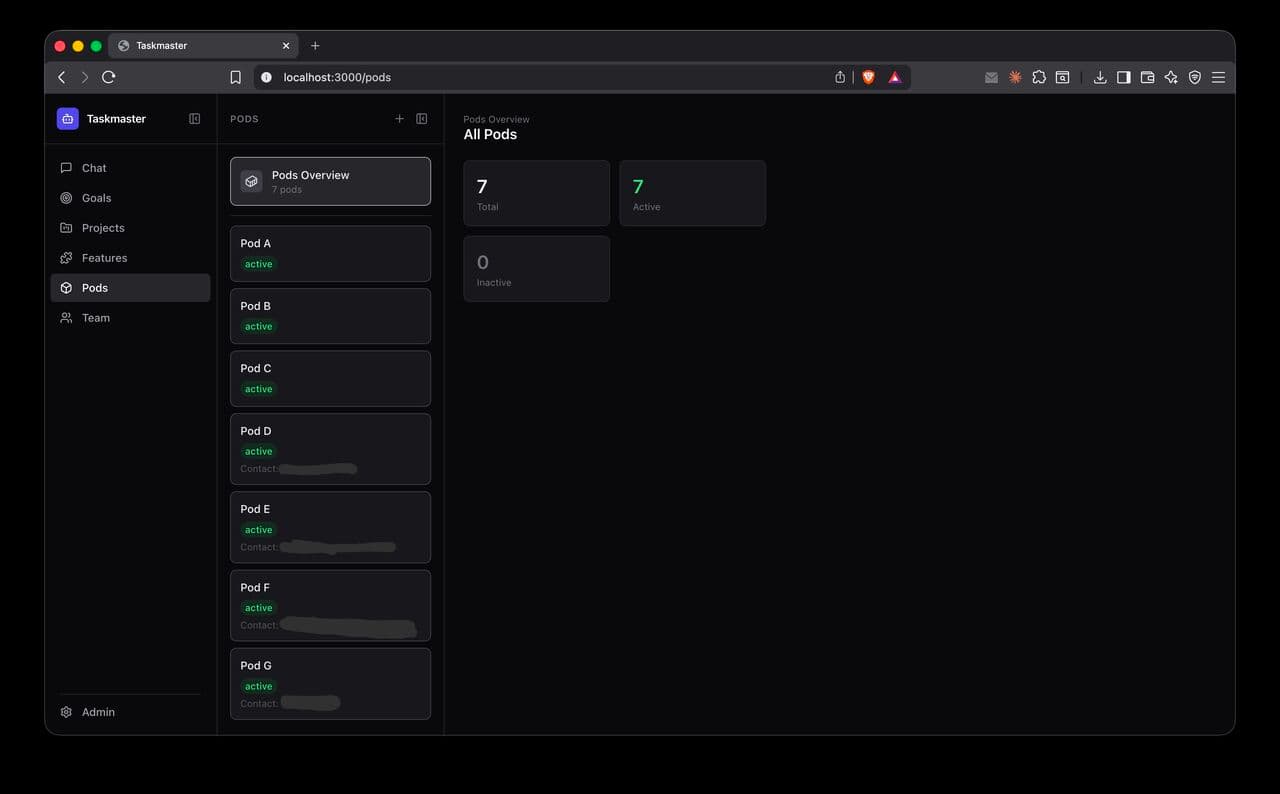 Taskmaster screenshot